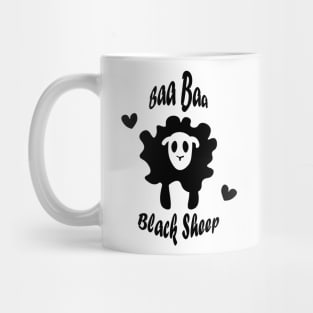 Baa Baa Black Sheep Mug